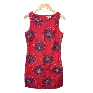 Lilly Pulitzer Stephanie Island Coral Boom Boom Sleevless Shift Dress Pink 8